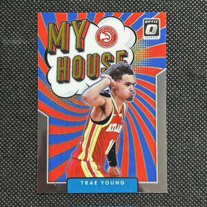 2021-22 Donruss Optic Trae Young My House #14 Atlanta Hawks